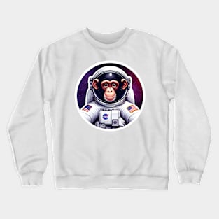 Space Monkey Crewneck Sweatshirt